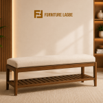 Modern Wooden Storage Bench