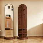 Foldable Dressing Mirror With Storage -FDM01