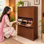 Folding shoe cabinet FSC3